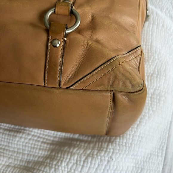 Coach Brown Genuine Leather Shoulder Tote Bag Model Number D0820-F11525 - Picture 11 of 16